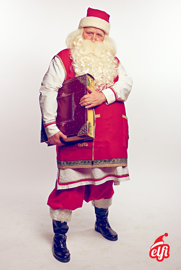 Santa Claus knows all the languages.