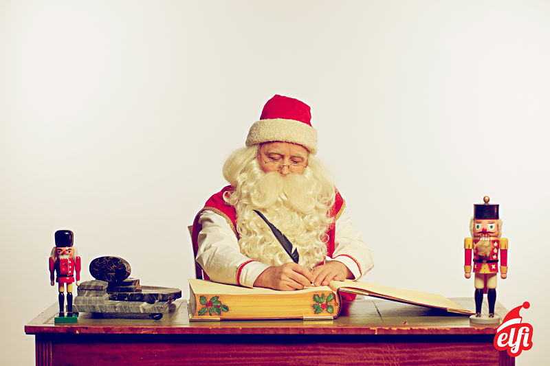 Funny Santa Claus letter from Elfi